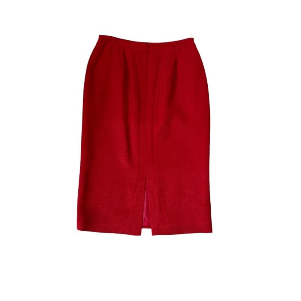 Talbots Ladies Skirt Size 4 red